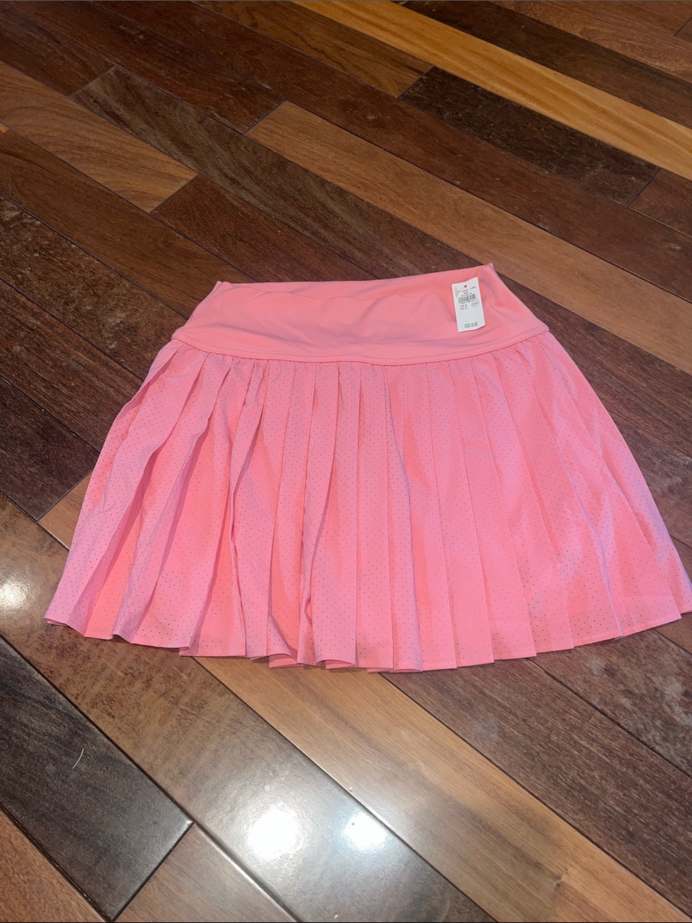 Women's offline by Aerie Pink Pleated Skirt with Wide Waistband